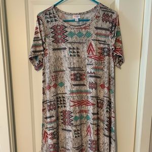 Lularoe Aztec Carly dress
